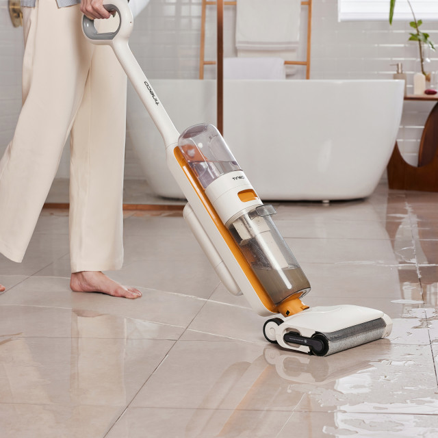Tineco iFloor Y2 Plus Smart Wet & Dry Cordless Vacuum Floor Washer & Mop Stick on laminated flooring