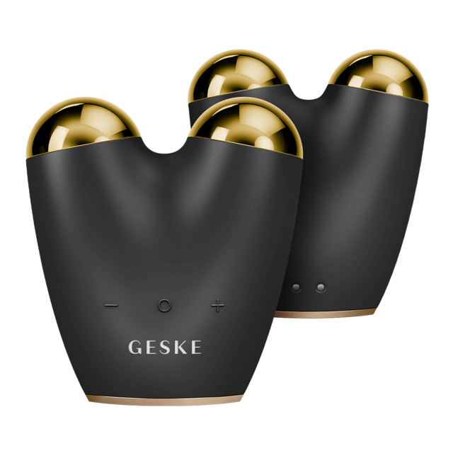 Geske 6-in-1 MicroCurrent Face-Lifter - Black & Gold