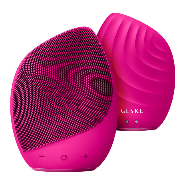 Geske 5-in-1 Sonic Facial Brush - Magenta