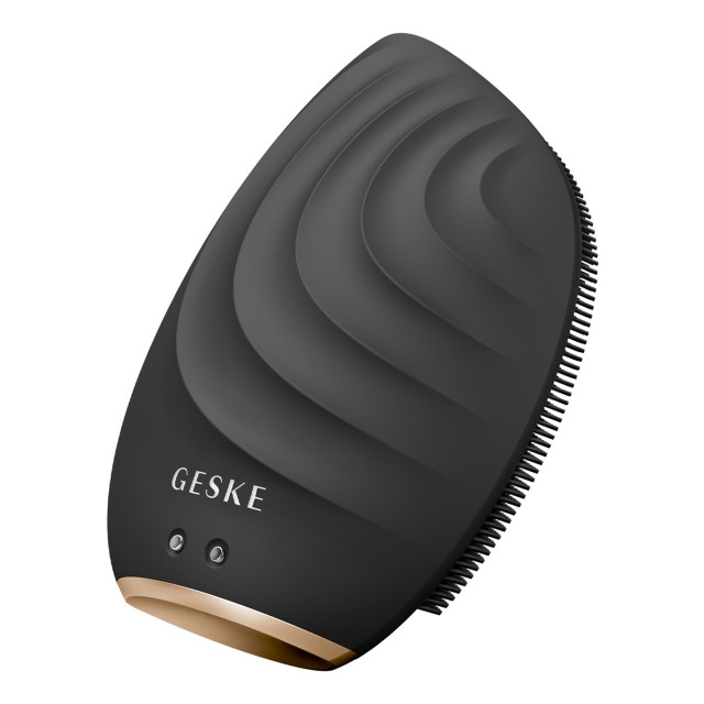 Geske 5-in-1 Sonic Facial Brush - Black & Gold