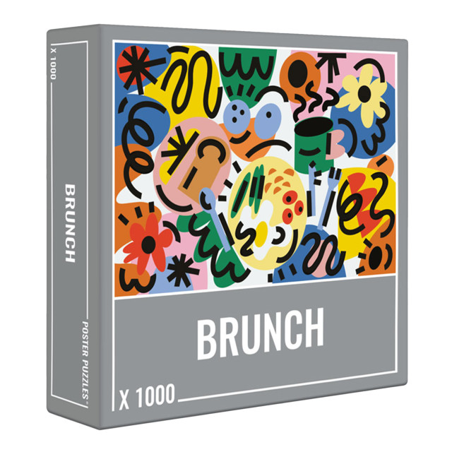 Cloudberries Brunch Jigsaw 1000-Piece Puzzle packaging