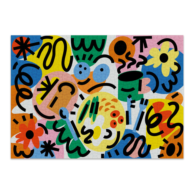 Cloudberries Brunch Jigsaw 1000-Piece Puzzle