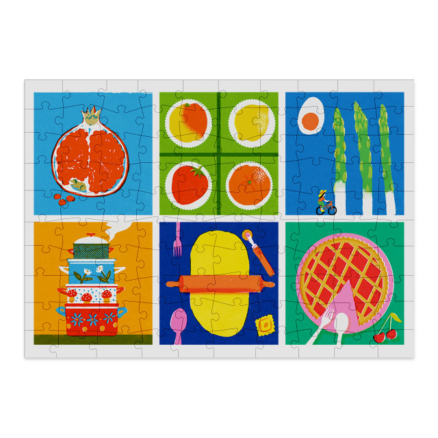 Cloudberries Yummies Kids Jigsaw 100-Piece Puzzle