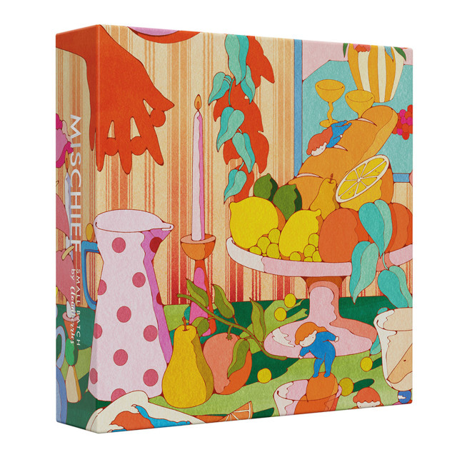 Cloudberries Mischief 1000-Piece Puzzle packaging