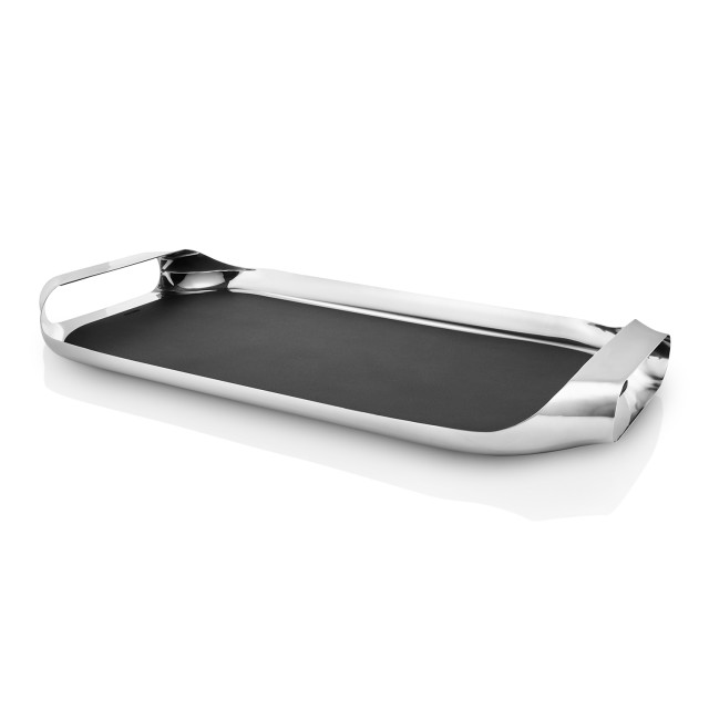Eva Solo Serving Tray, 43cm - Steel detail with a silicone mat