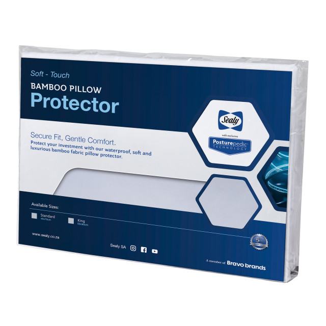 Sealy Soft Touch Natural Bamboo Pillow Protector