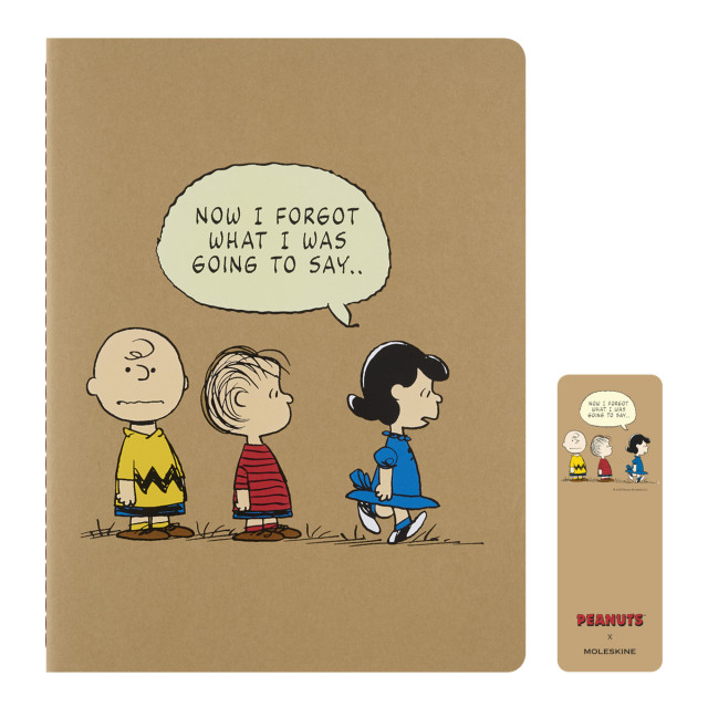 Moleskine Peanuts XL Cahier Journals, Set of 3 detail