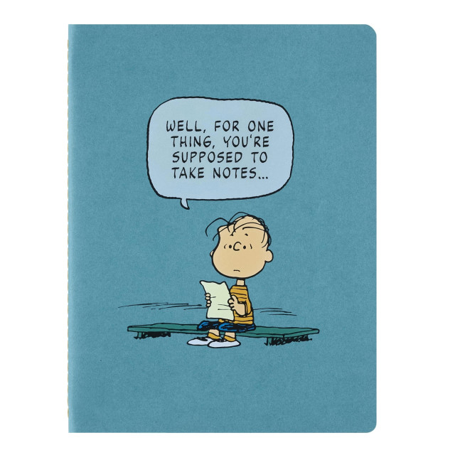 Moleskine Peanuts XL Blue Cahier Journal