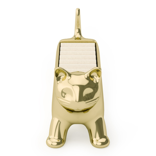 Umbra Ali Ring Holder - Brass angle