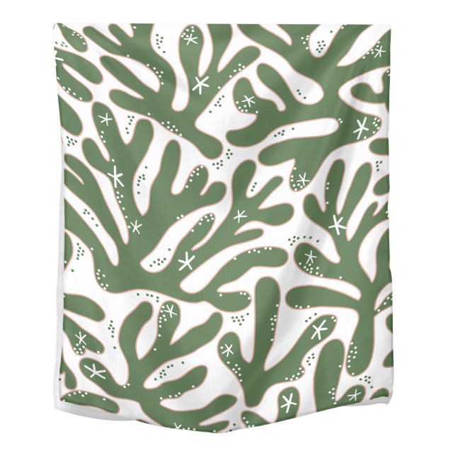 Cara Saven 4 Decor Coral Cove Tablecloth - 6-8-Seater