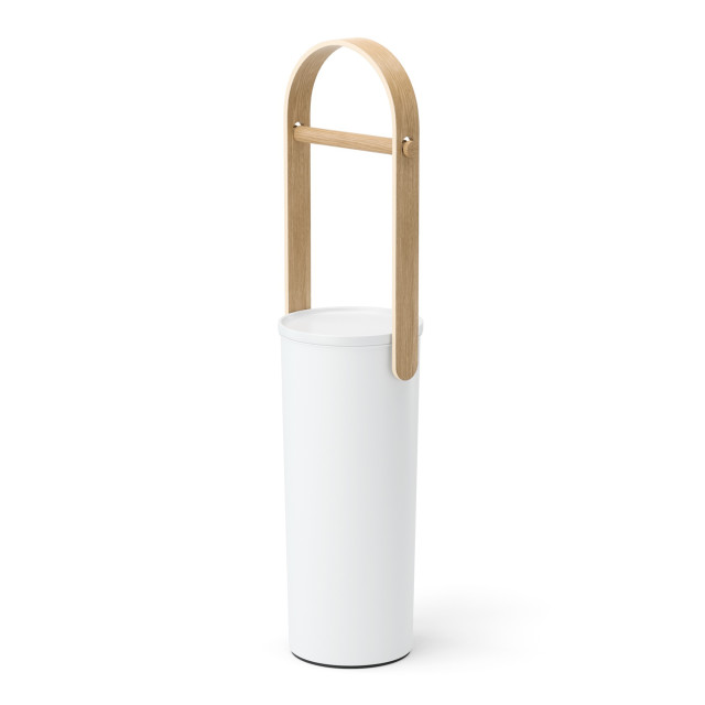 Umbra Bellwood Toilet Paper Stand - White & Natural