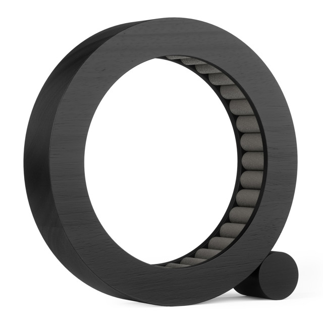 Umbra Ferris Ring Holder - Black angle
