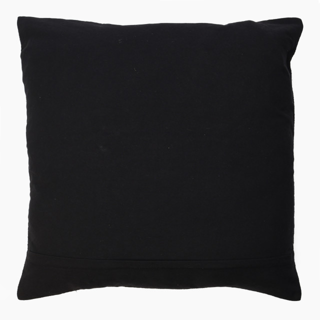 Thread Office Fan Palm Leaf Embroidered Scatter Cushion with Feather Blend Inner, 60cm x 60cm