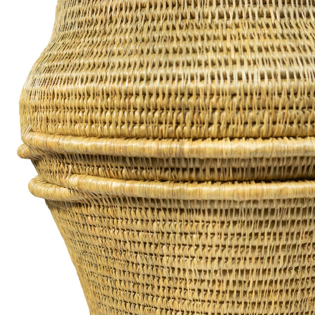 Gone Rural Medium Gogo Urn Planter - Smoke detail