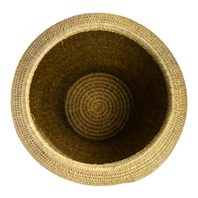 Gone Rural Medium Gogo Urn Planter - Smoke angle