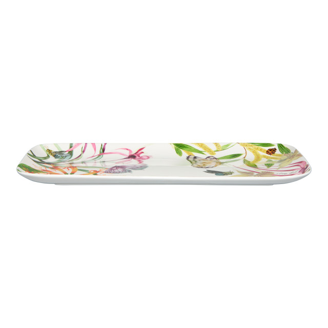 Maxwell & Williams Eloise Short Lyric Butterflies Rectangular Platter, 30cm angle
