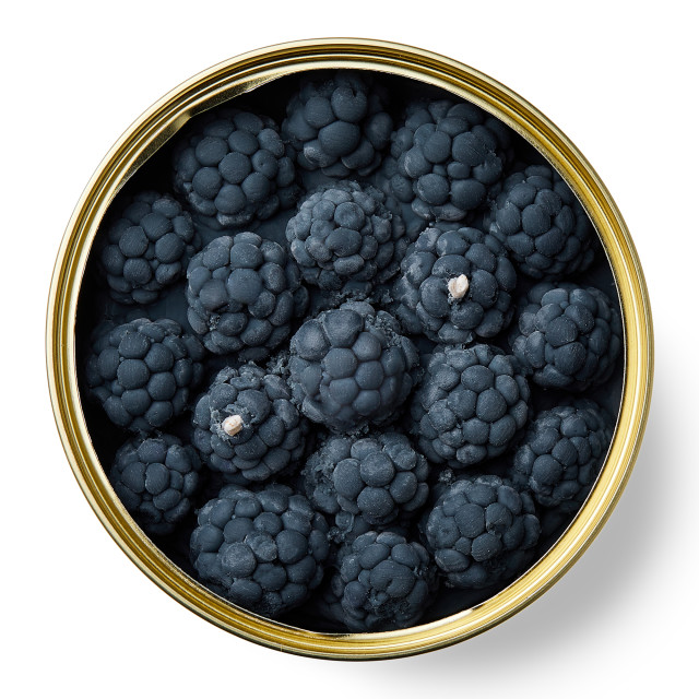 CandleCan Cinnamon Blackberry Scented Candle angle