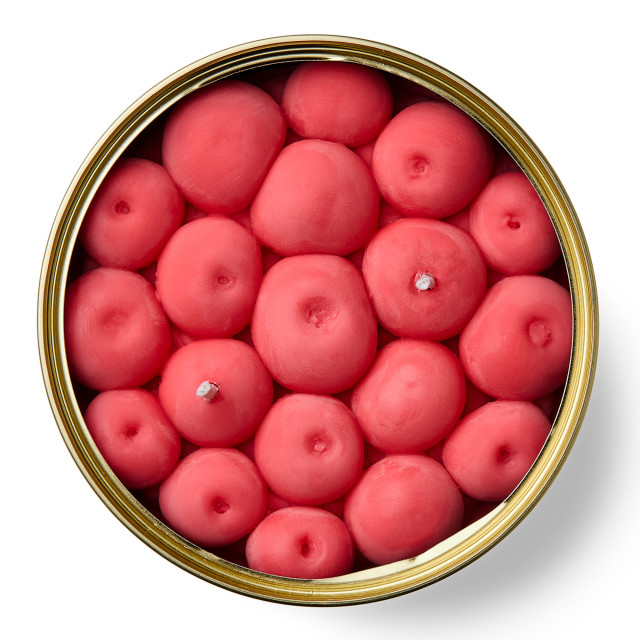CandleCan Fruity Cherry Scented Candle angle