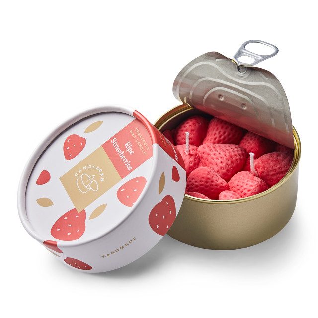 CandleCan Ripe Strawberries Scented Candle