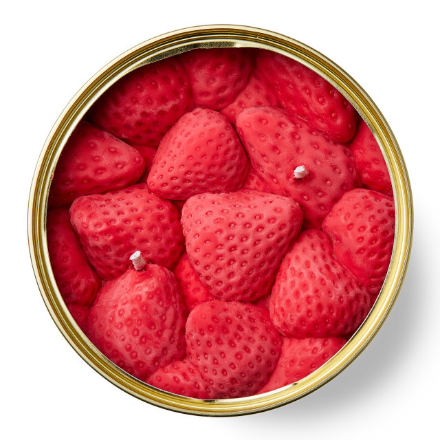 CandleCan Ripe Strawberries Scented Candle angle