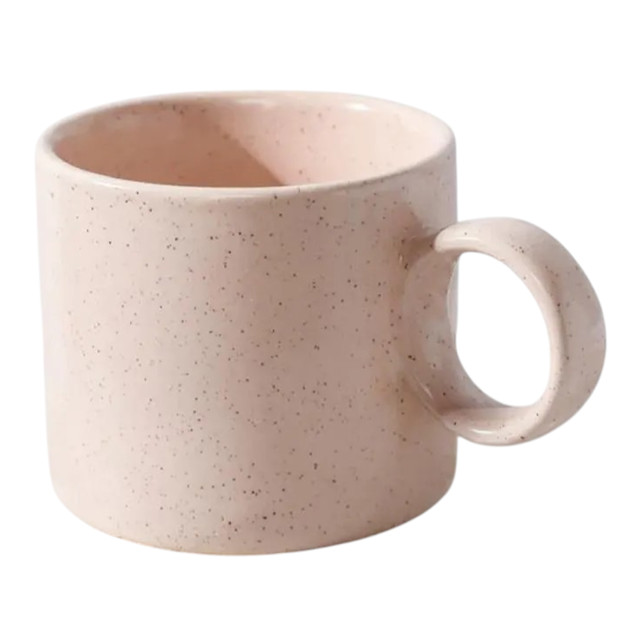 Nicolson Russell Getty Mug, 230ml - Pink Beige