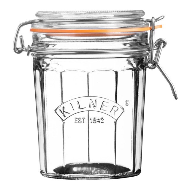 Kilner Facetted Clip Top Jar - 450ml