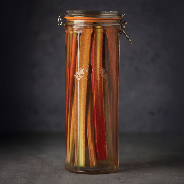 Kilner Facetted Clip Top Jar - 2.2L