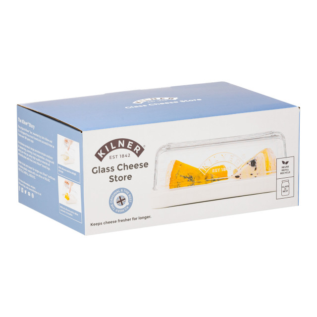 Kilner Glass Cheese Storage Dish packaging