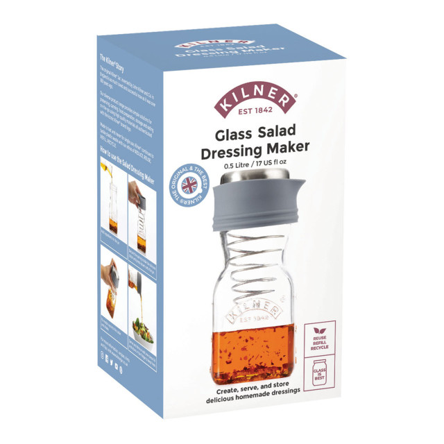 Kilner Glass Salad Dressing Maker packaging