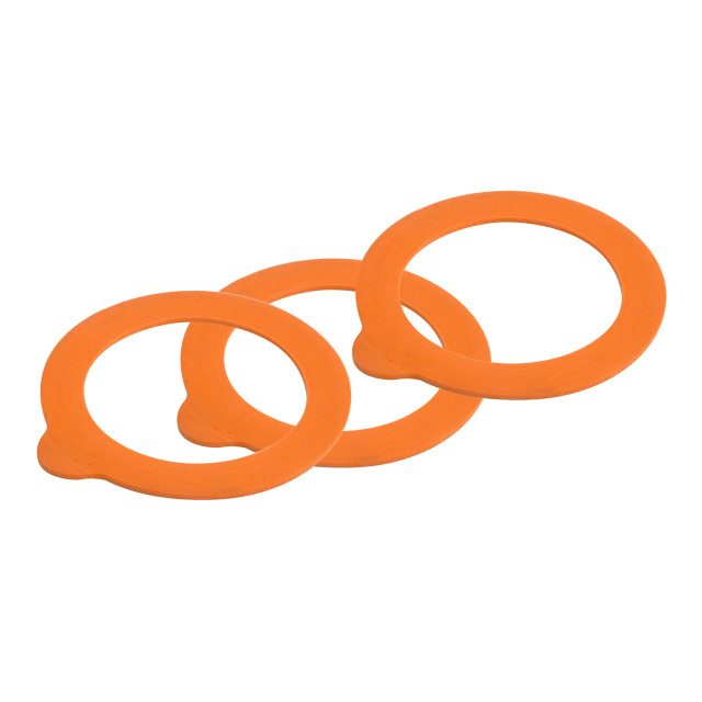 Kilner Replacement Rubber Seals for Clip Top Jars, Pack of 6