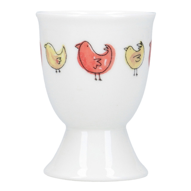 KitchenCraft Porcelain Chicks Egg Cup