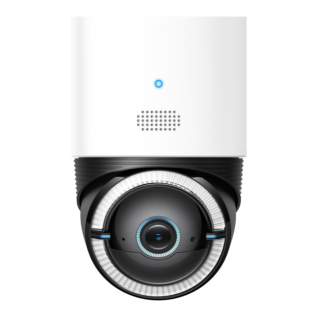 Eufy S330 4K Wireless Outdoor Security Camera and Solar Panel angle