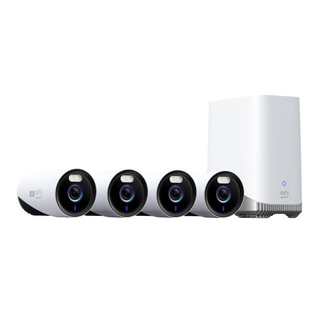 Eufy E330 4K Professional Smart Security 4-Camera Kit