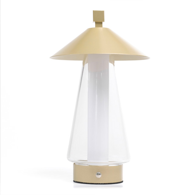 Arc & Hue Shoji Portable & Rechargeable LED Lamp - Gold