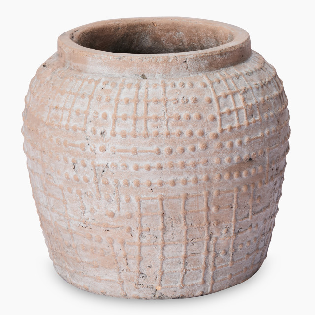 Thread Office Terracotta Decorative Vessel - Large