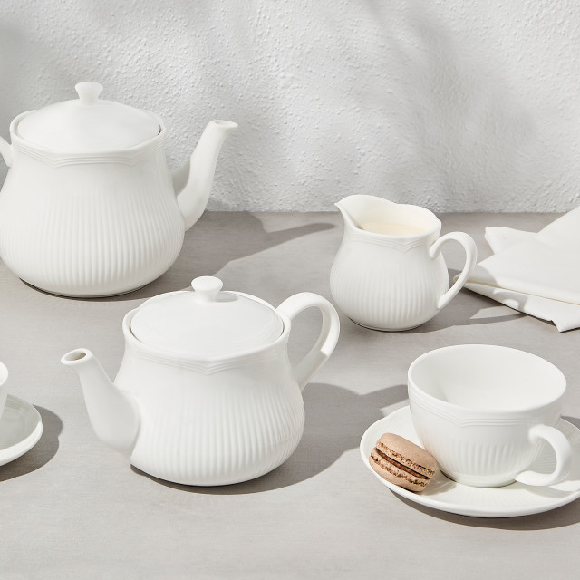 Maxwell & Williams Rococo Creamer, 220ml on the table