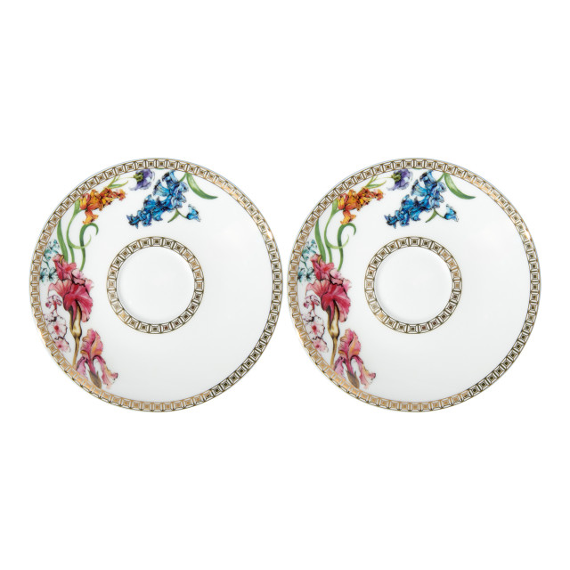 Maxwell & Williams Estelle Michaelides Mystique Espresso Cup & Saucers, Set of 4 detail