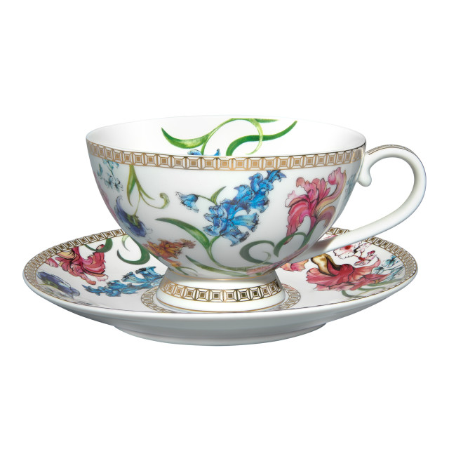 Maxwell & Williams Estelle Michaelides Mystique Cup & Saucer, 240ml