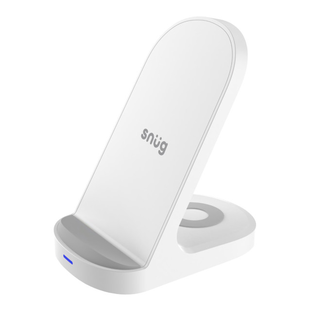 Snug Wireless 2-in-1 Charger Stand, 15W