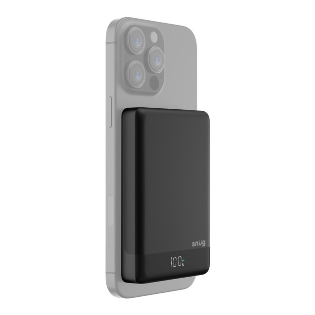 Snug 10000mAh PD Magnetic Power Bank detail on a phone