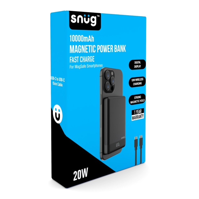Snug 10000mAh PD Magnetic Power Bank