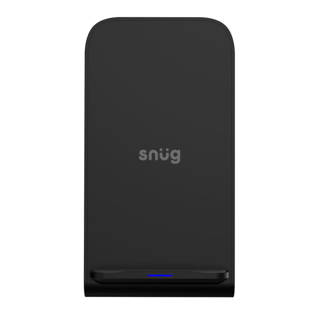 Snug Wireless Charger Stand, 15W angle