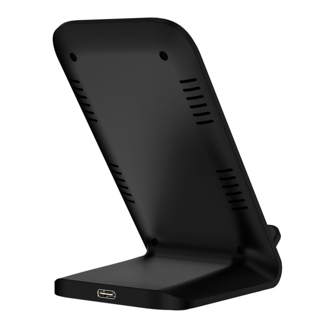 Snug Wireless Charger Stand, 15W angle