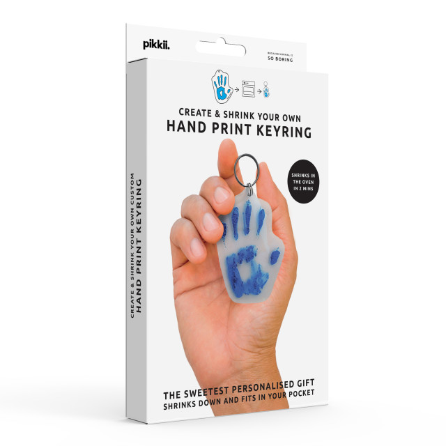 Pikkii Handprint Keychain Shrink Kit