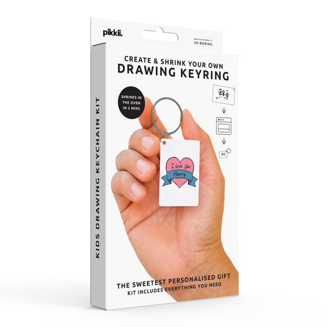 Pikkii Masterpiece Drawing Keychain Shrink Kit