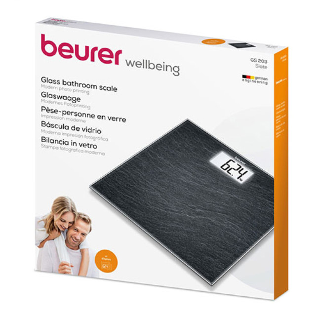 Beurer GS 203 Personal Bathroom Scale packaging