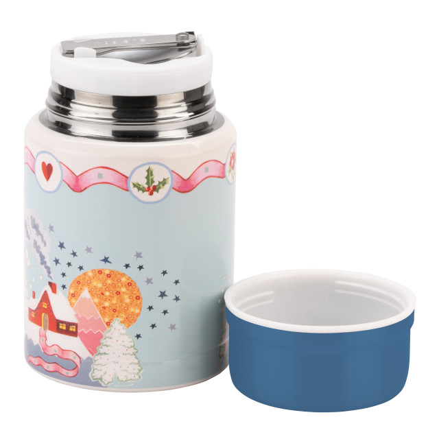 Cath Kidston Home For Christmas Food Flask, 480ml angle
