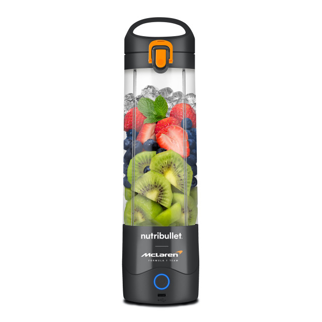 Nutribullet McLaren Limited Edition Portable Cordless Blender, 100W - Black angle