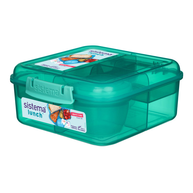 Sistema Bento Cube Lunchbox - Teal