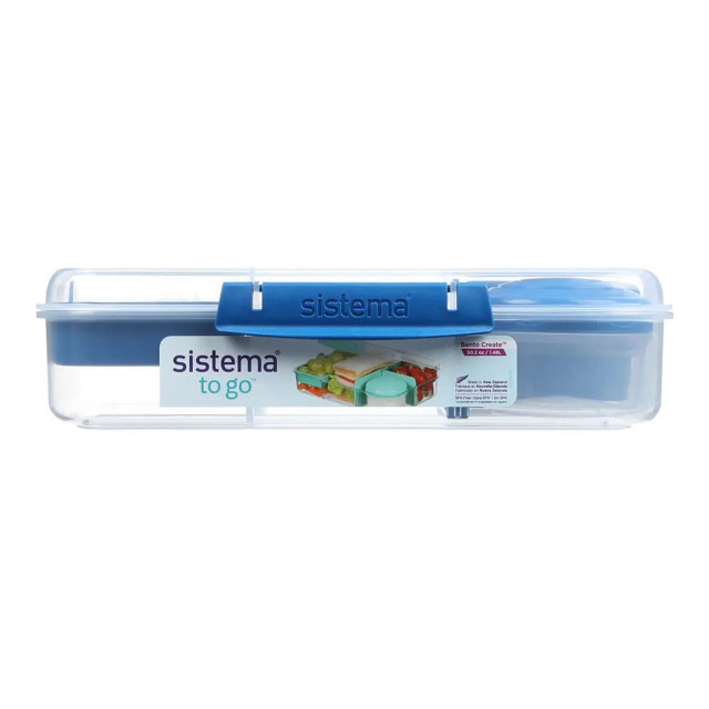 Sistema Bento Create To Go Lunchbox, 1.48L - Blue angle